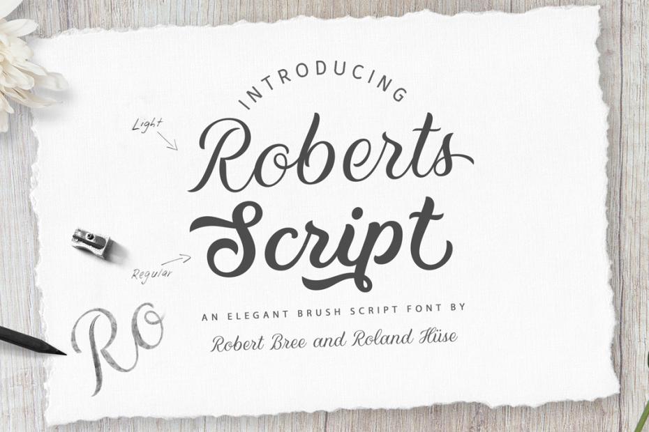 Roberts Script Font