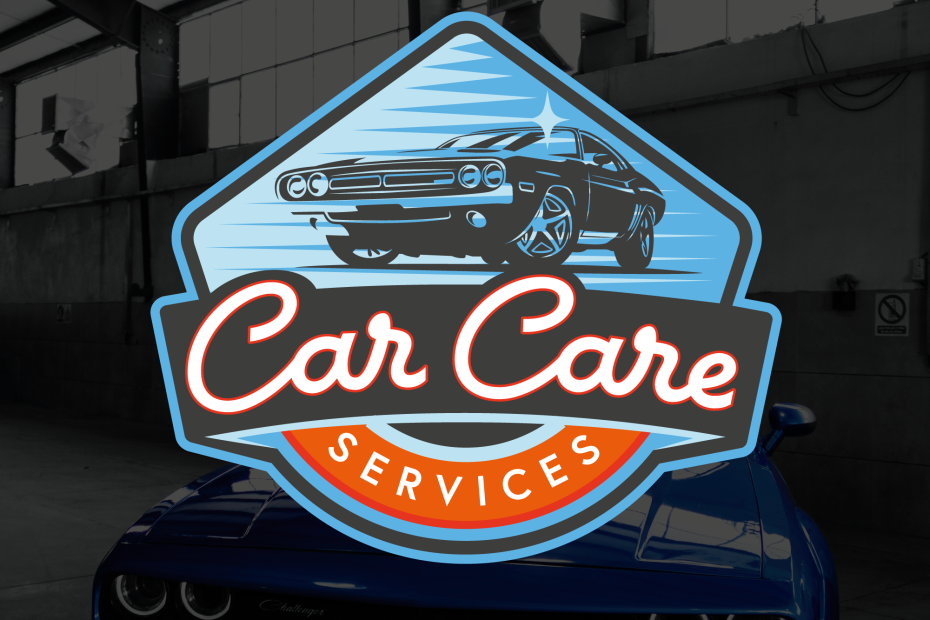 Car Care Services Vintage Logo
